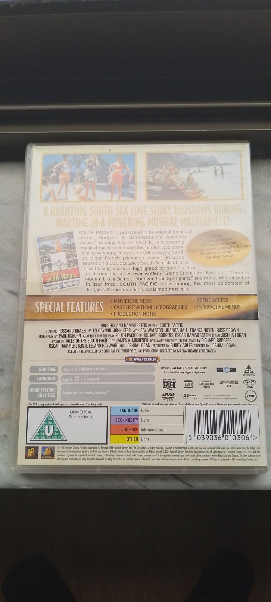 DVD South Pacific (1958)