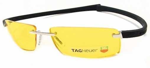 TAG HEUER 5201 NIGHT VISION Sunglasses in color 099 -Novos na caixa