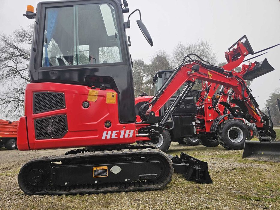 Koparka Hornet HE18 silnik Kubota 1800 kg  gwarancja dostępna od ręki