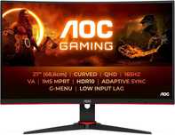 Знижка! Монітор 27 дюймів AOC CQ27G2SE (QHD 1 ms MPRT 165 Hz)