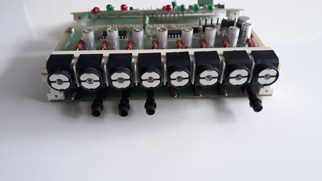 Zielony programator plus płytka wskaźników Unitra Radmor 5102te 85