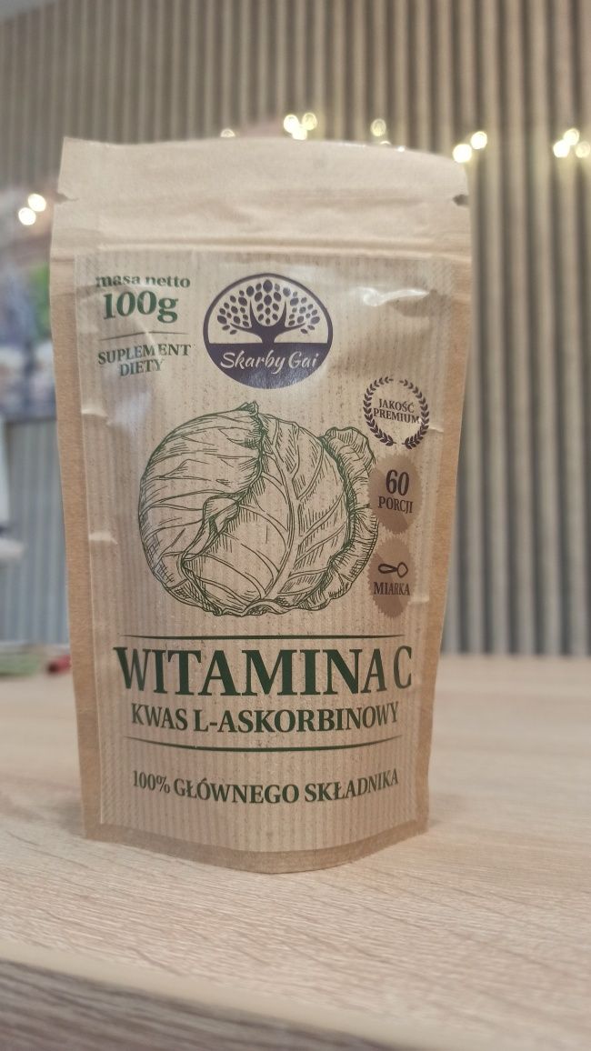 Witamina C z kapusty 100 g