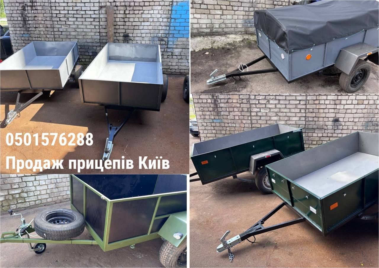 Прицеп розмір: 2×1,2 м.