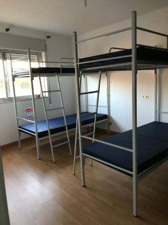 Beliche c/2Camas c/Estrado em rede Soldado Pintado Epoxy Material Novo