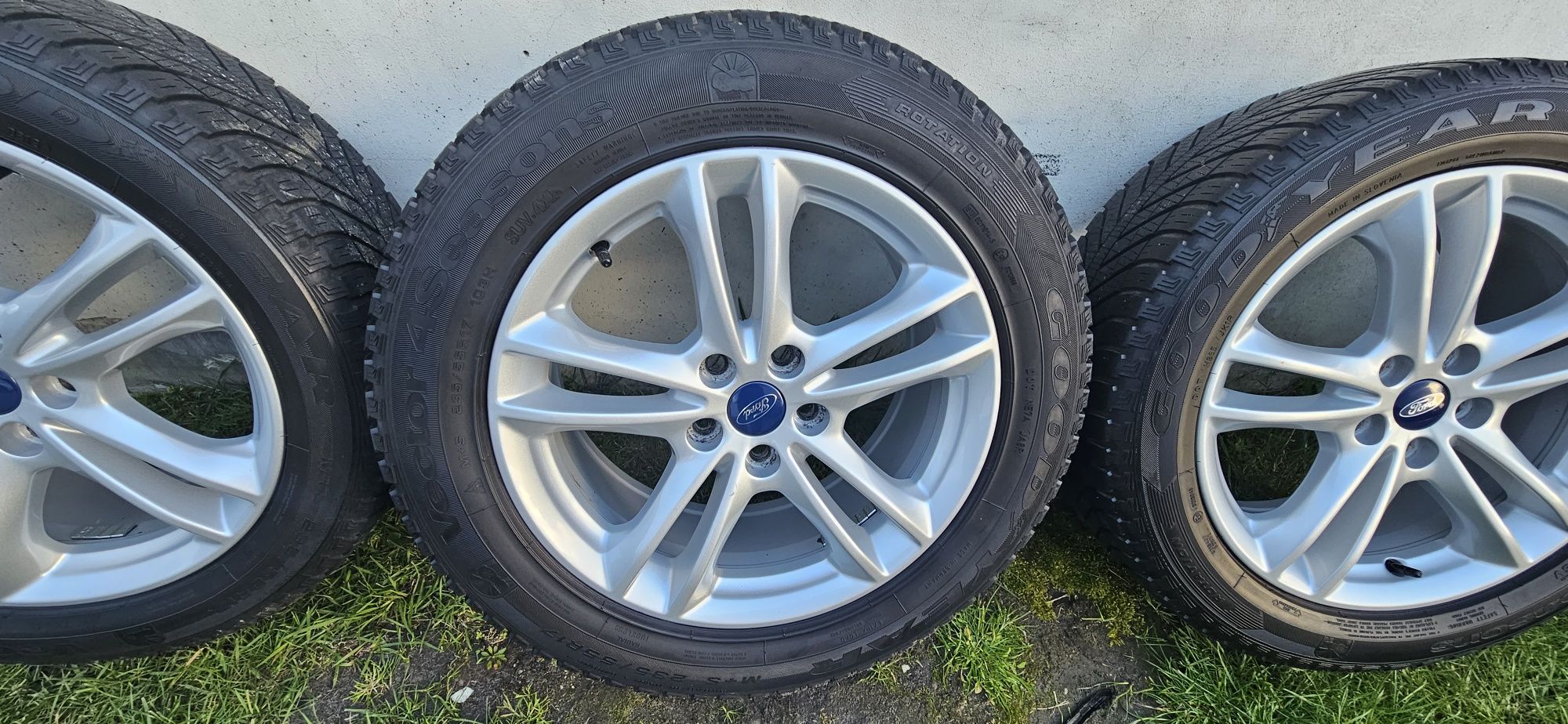 Ford 235/55/17 Alufelgi 5x108 Felgi Aluminiowe Koła Zimowe ! Opony Zim