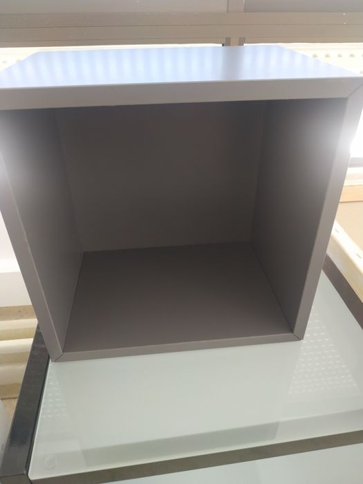 Cubo IKEA cinzento eket