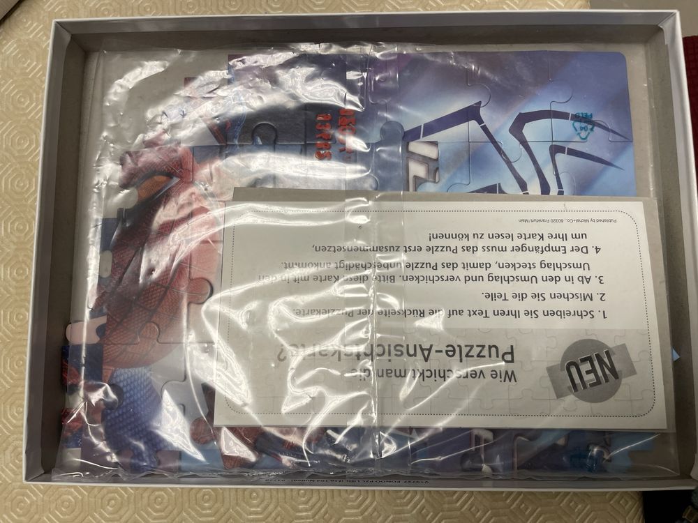 Puzzle Spider-Man 100 peças