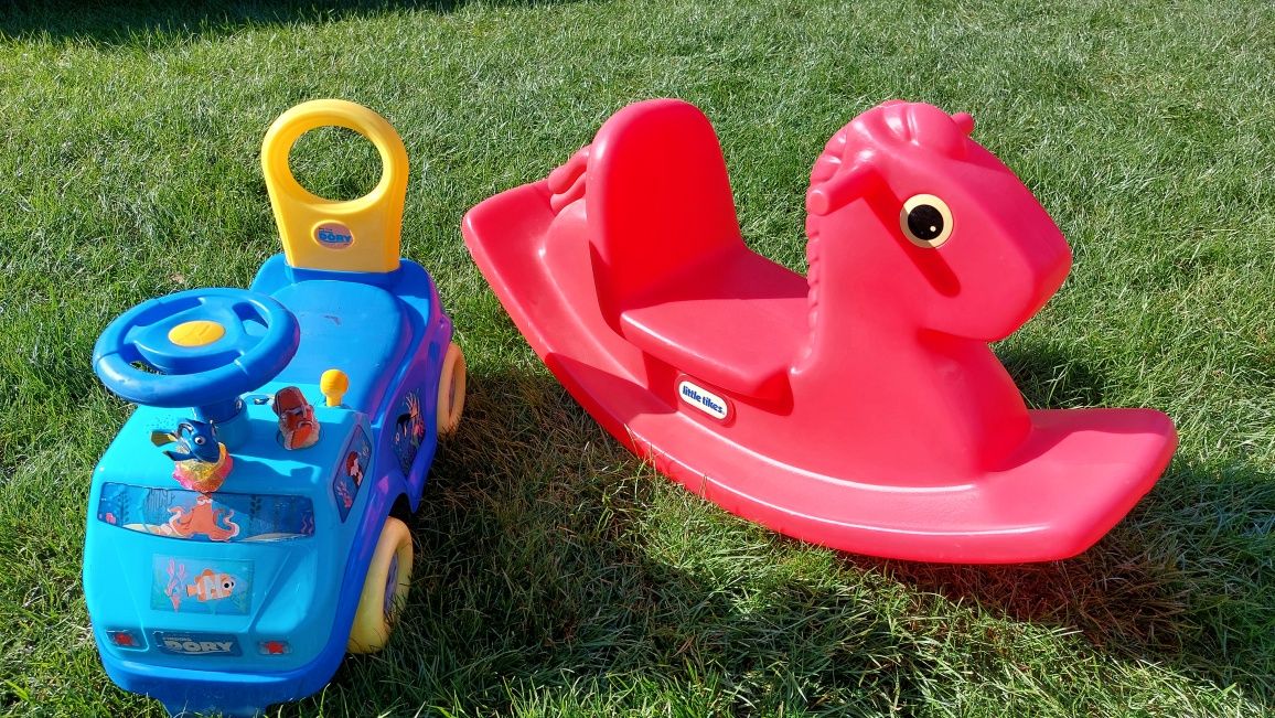 jeździk Dory i konik na biegunach Little Tikes