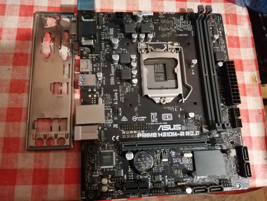 Материнська плата Asus H310M-R R2.0 1151-V2 8 -9 поколение