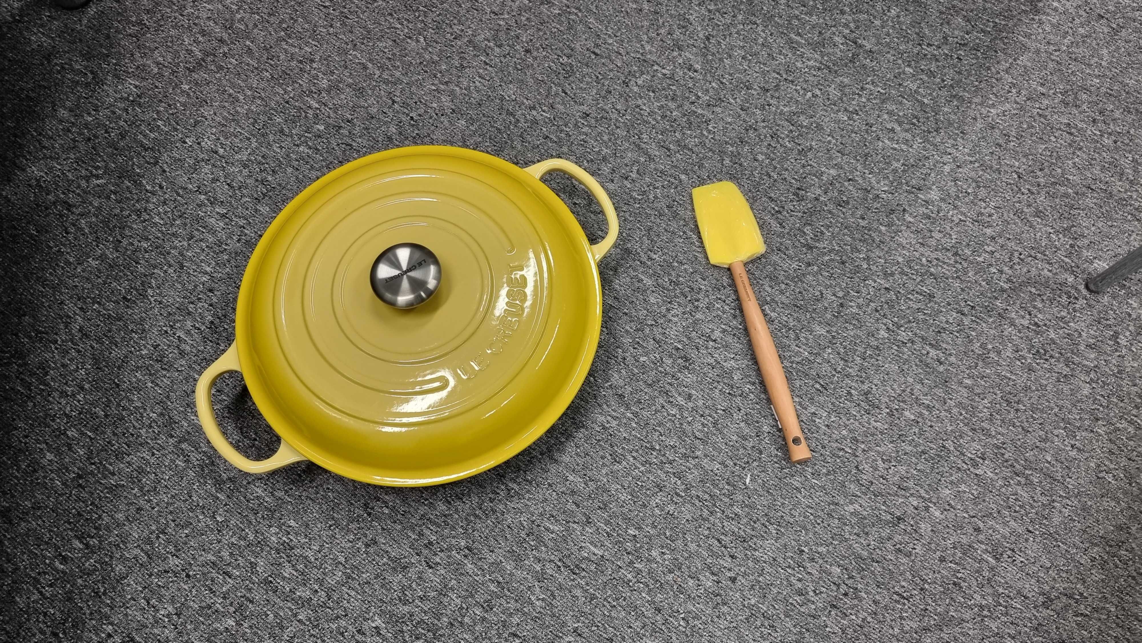 Le Creuset Garnek Patelnia Gourmet 30cm 3,5l wraz z łopatką