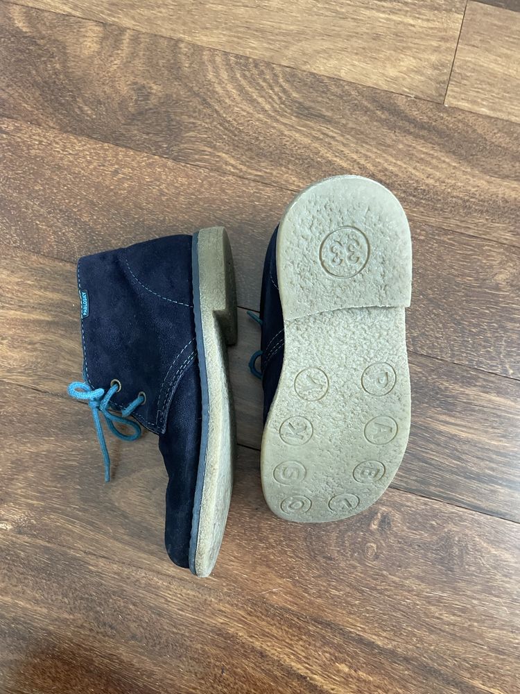 botas crianca - cor azul