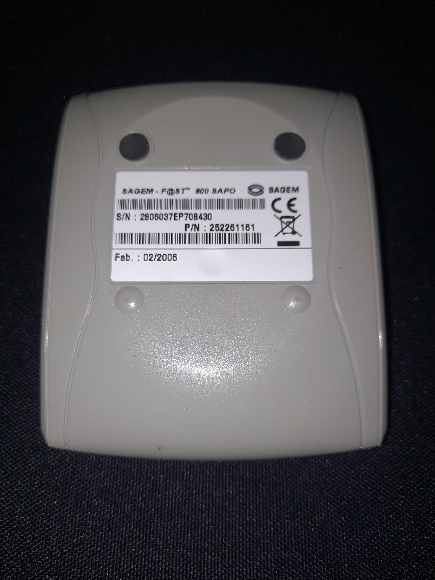 Router Sagem Fst 800 Sapo