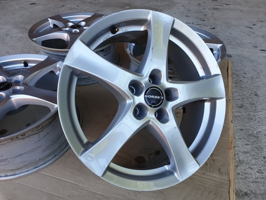 Легкосплавні диски 5х100 R17 титани BORBET Р17