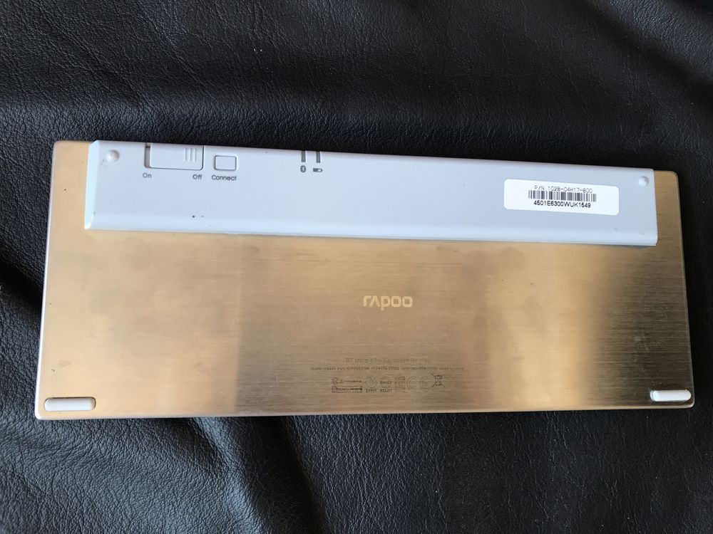 Клавіатура rapoo bt ultra-slim keyboard e6300