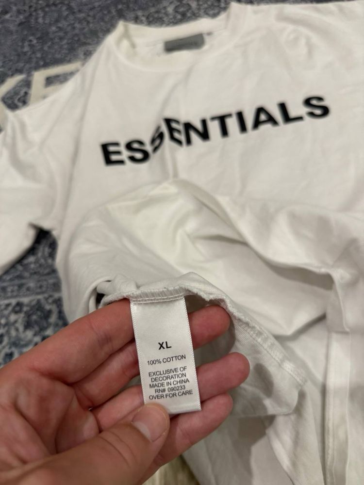 Футболка essentials fear of god Оригинал
