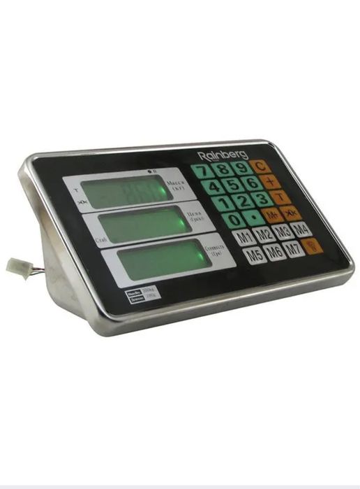 Торгові ваги весы торговые з посиленою платформою 30х40 см 150KG