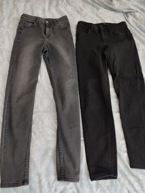 2 pary spodni Reserved szare i czarne 38