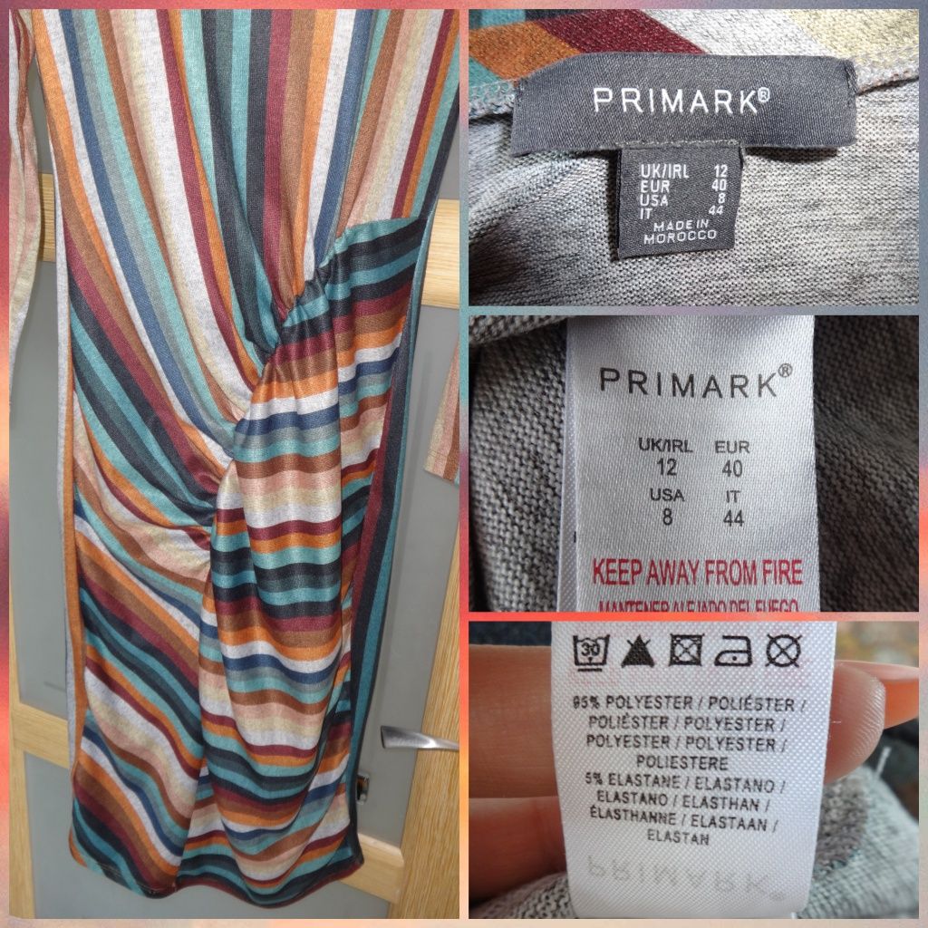Primark красивое шикарное платье для беременных миди 46 48 M L
