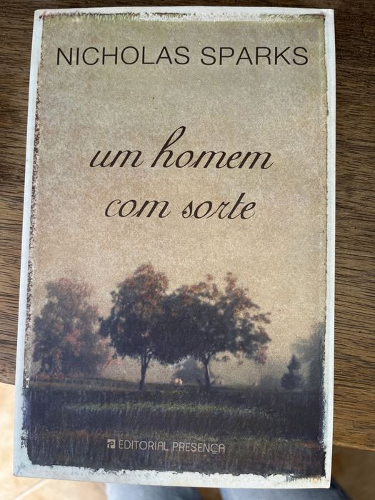 Um Homem com Sorte de Nicholas Sparks Livro