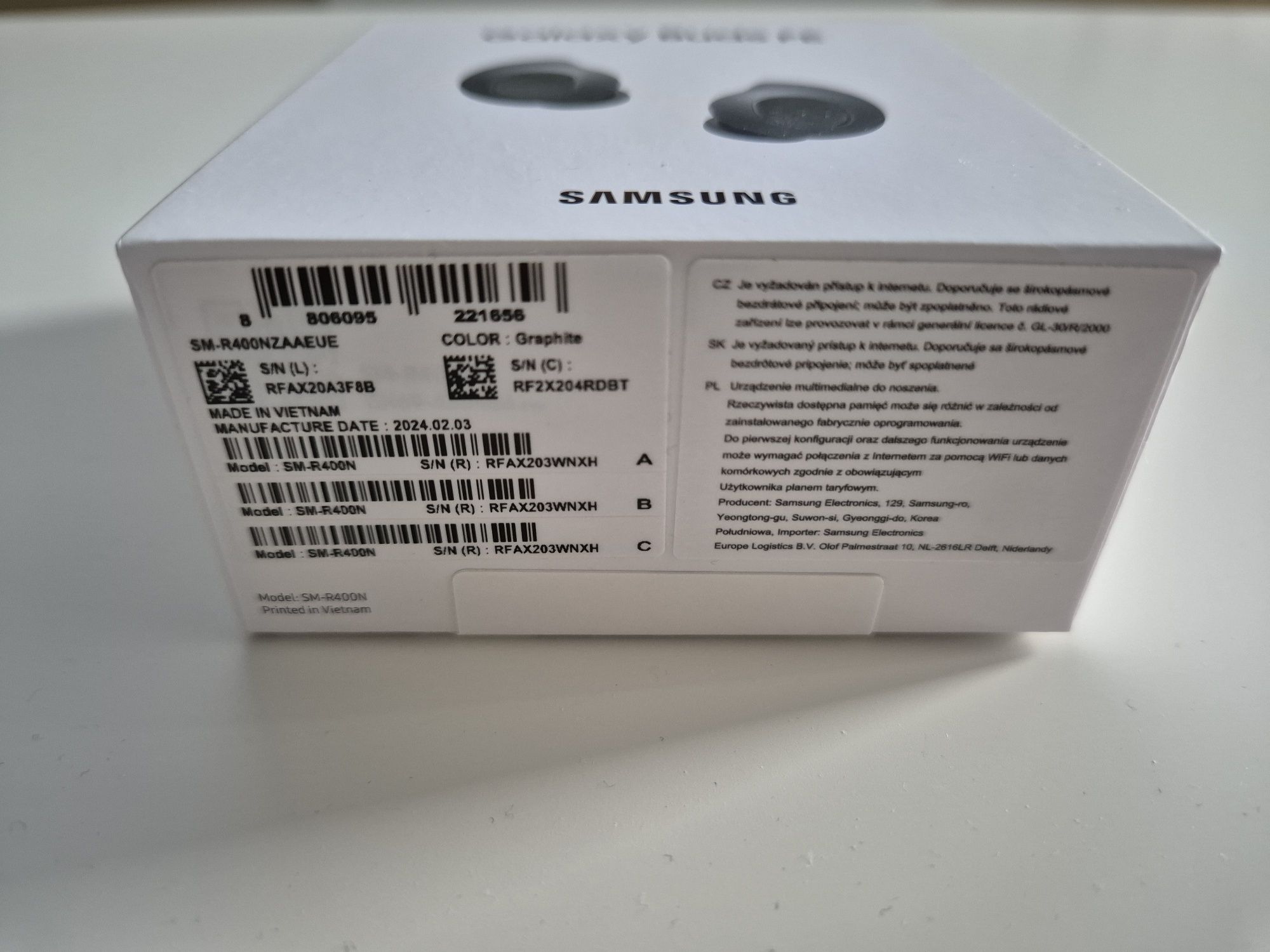 Słuchawki Samsung Galaxy buds FE