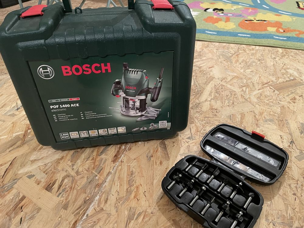 Frezarka 1400 W bosch