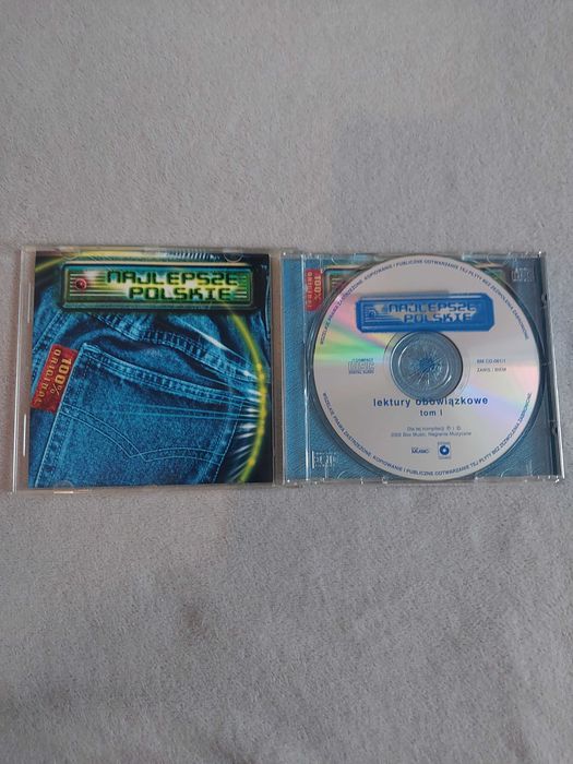Lektury obowiązkowe - Tom I płyta cd orginał (jest hologram).