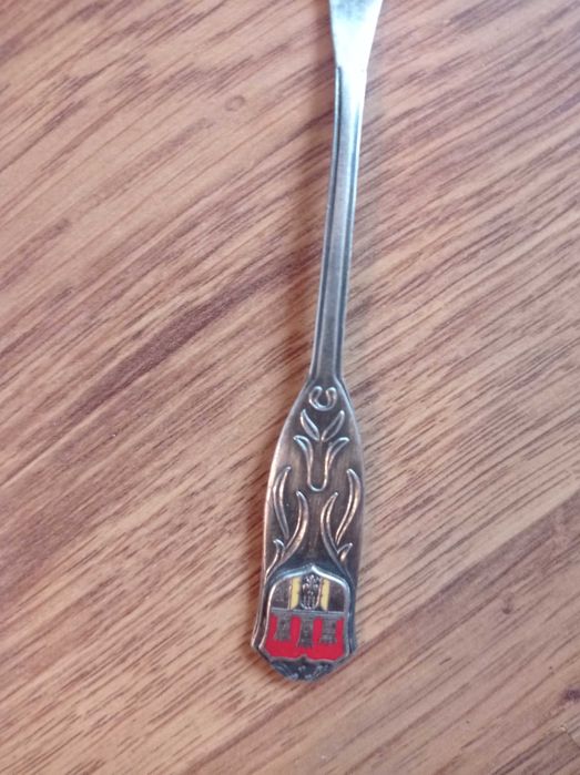 Widelczyk posrebrzany Hefra PRL vintage