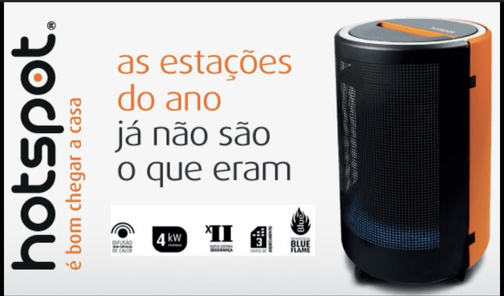 Aquecedor GALP Hotspot Preto