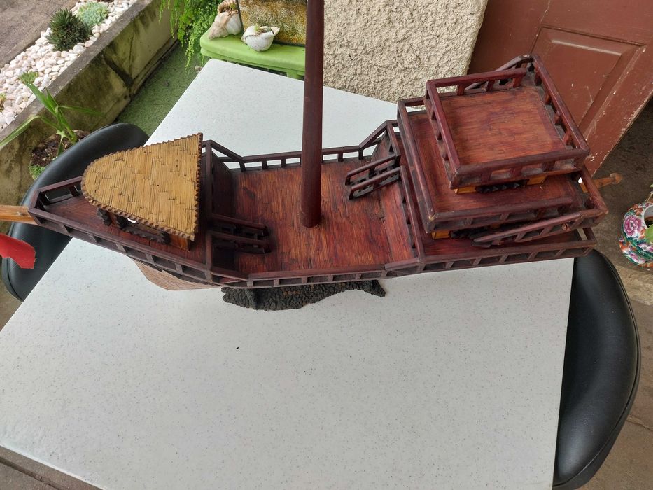 Barco madeira decoração