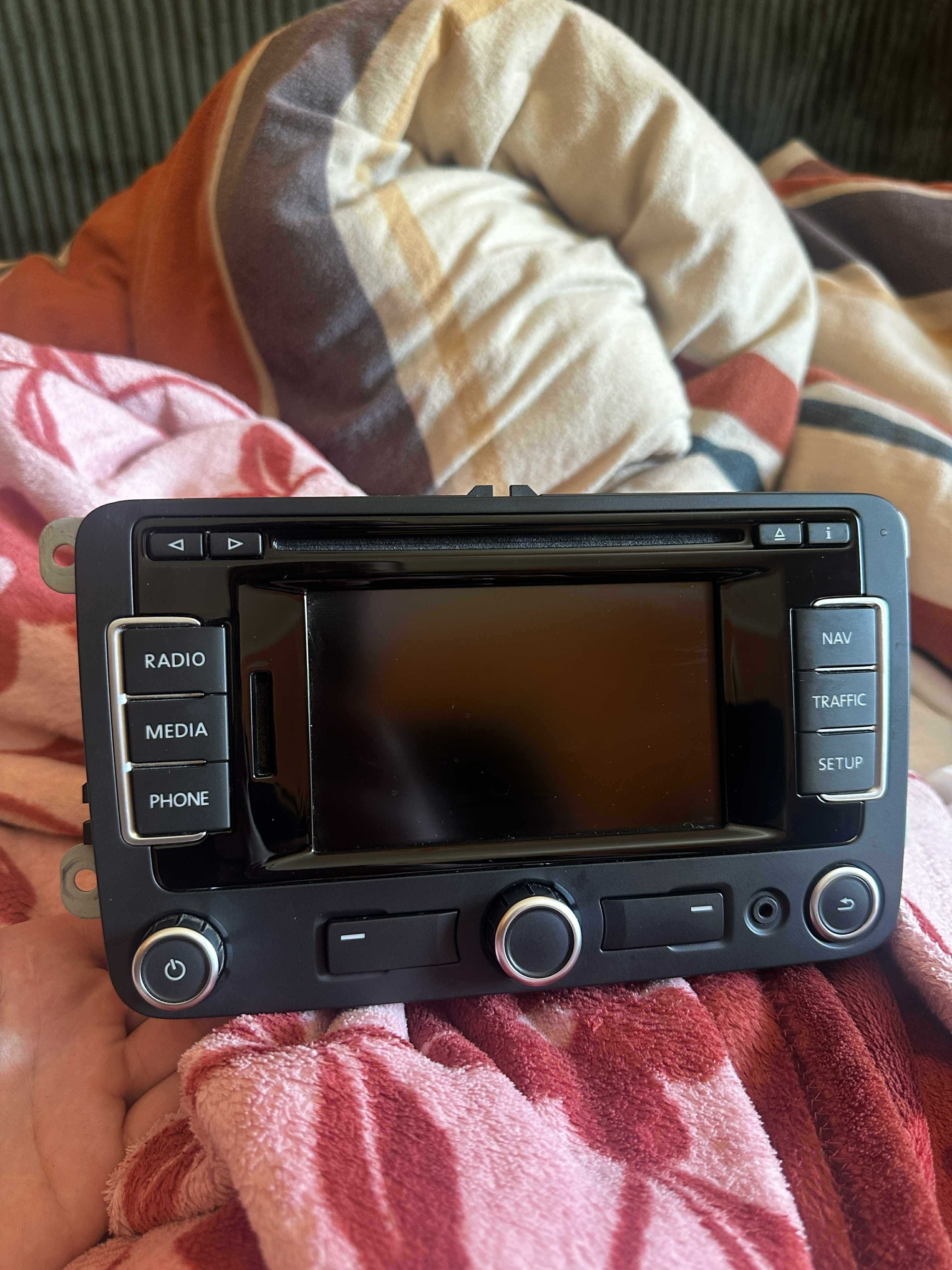 Radio Nawigacja RNS310 VW Volkswagen Golf VI passat seat + antena GPS