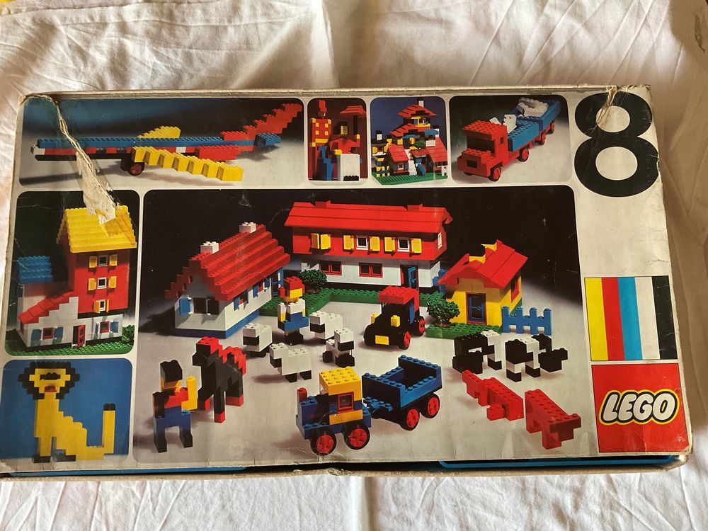 Lego set 8-2 de 1973 completo