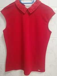 Czerwona bluzka M