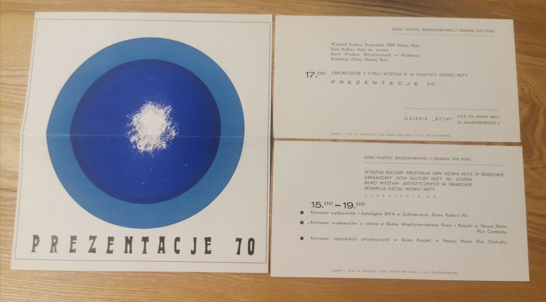 Nowa Huta PRL. Prezentacje 70. Program wystawy.