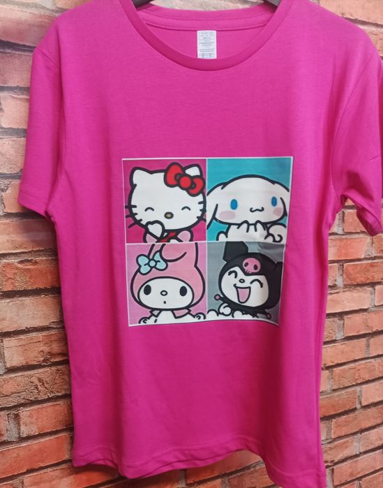 Koszulka bawełniana My Melody Hello Kitty 140 146