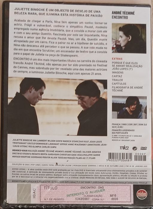 DVD Encontro Rendez-Vous (Ainda Embalado)