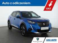 Peugeot 2008 1.2 PureTech, Salon Polska, Serwis ASO, Automat, VAT 23%, Skóra, Navi,