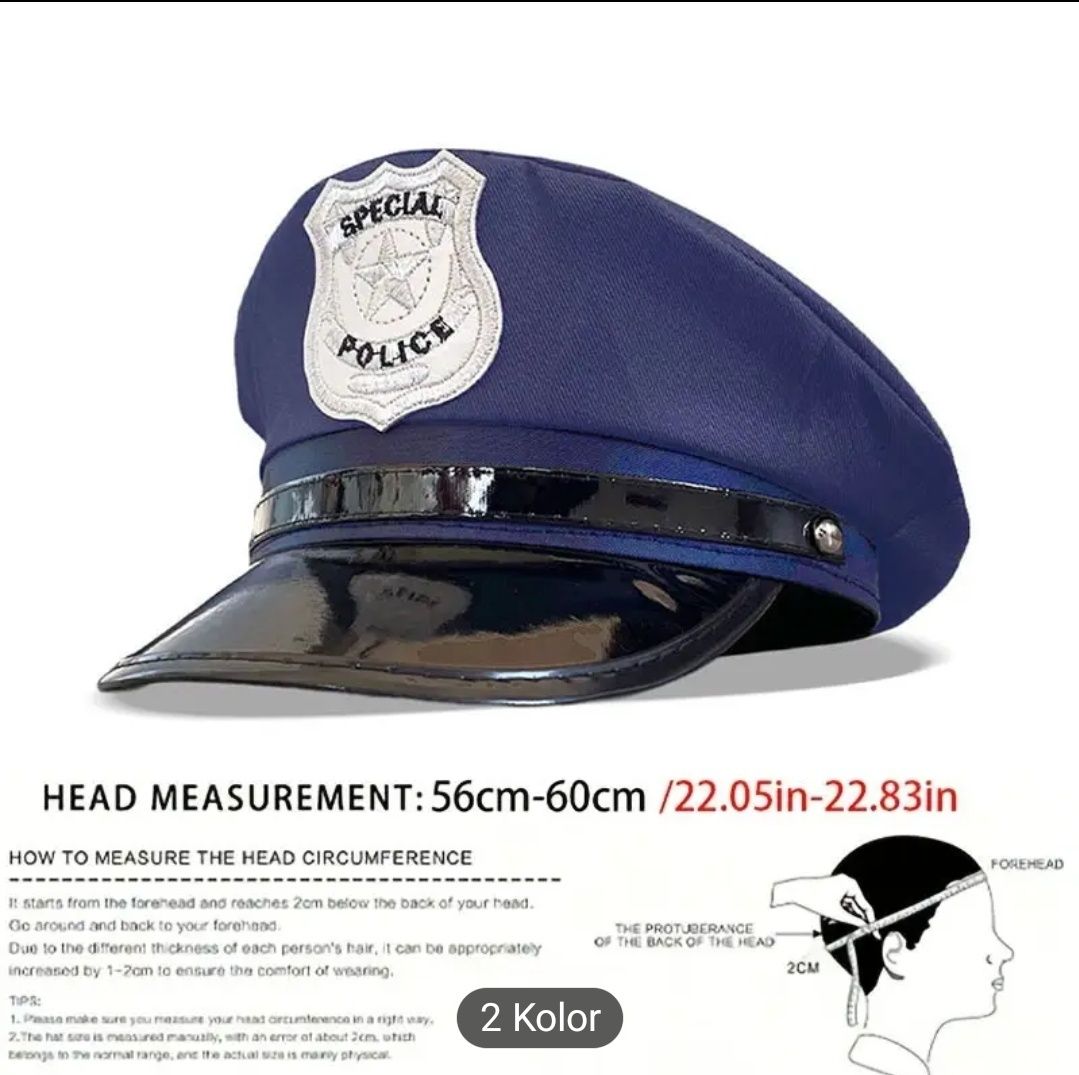 Czapka Policyjna Policja