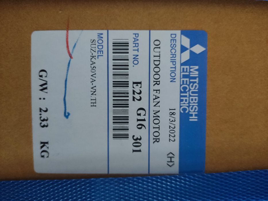 Outdoor fun motor Ar Condicionado Mitsubishi