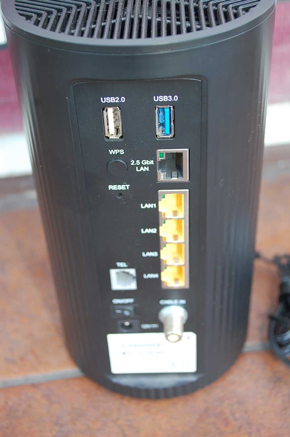 Router PLAY BOX NET HFC NE6037 Zasilacz Pudełko