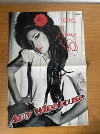 Plakat z Amy Winehouse dla fana, kolekcjonera