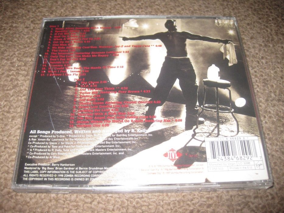 CD Duplo do R. Kelly "R." Portes Grátis