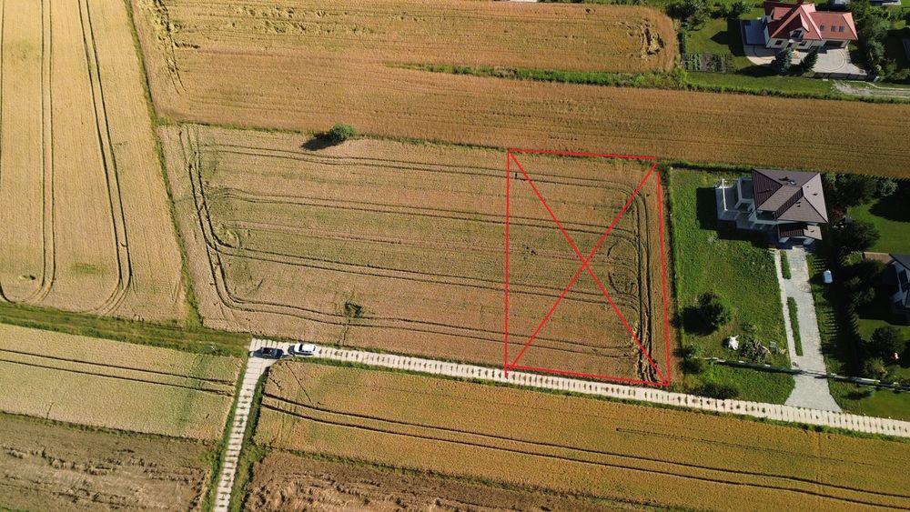 Działka budowlana 15a w Dominowie gm. Głusk