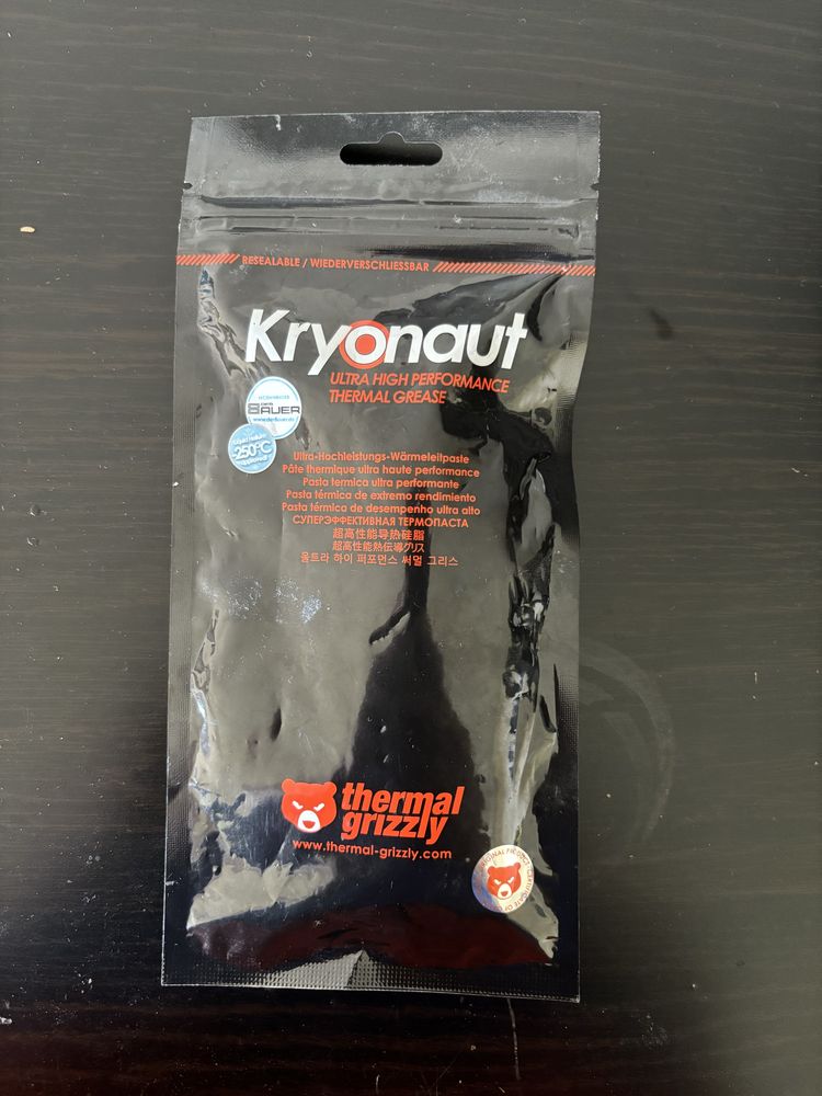 Pasta termoprzewodząca Thermal grizzly Kryonaut 3ml 11.1 g 11,1g 11.1g