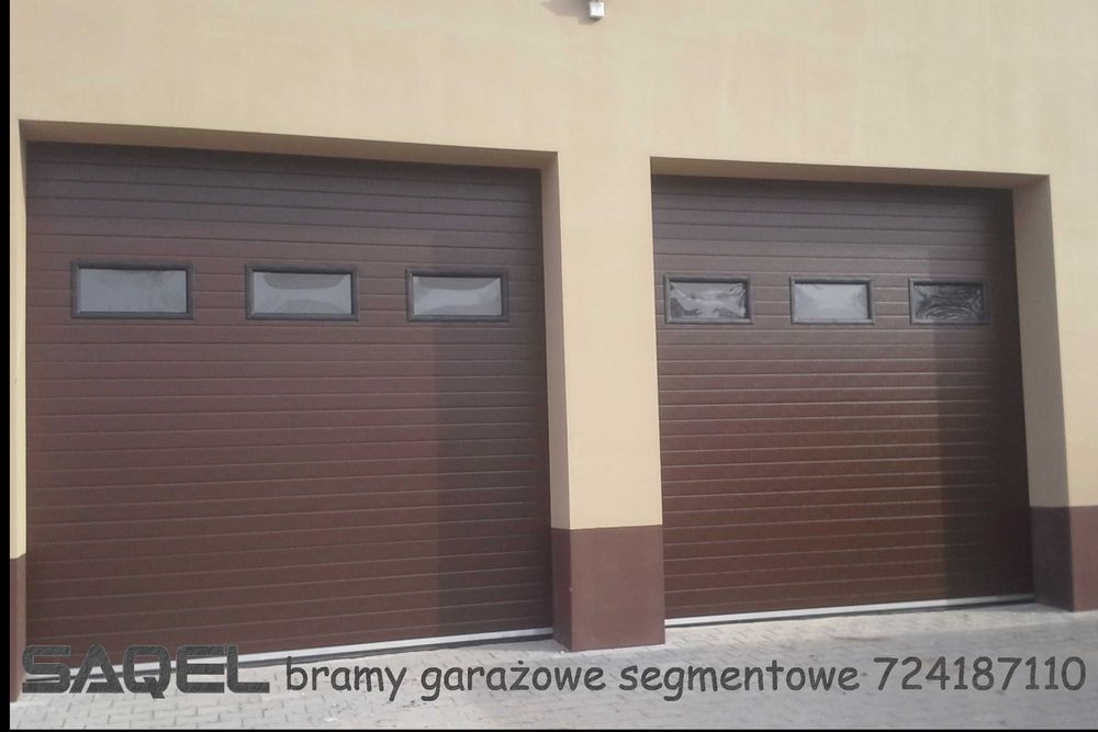 Bramy garażowe segmentowe producent SAQEL