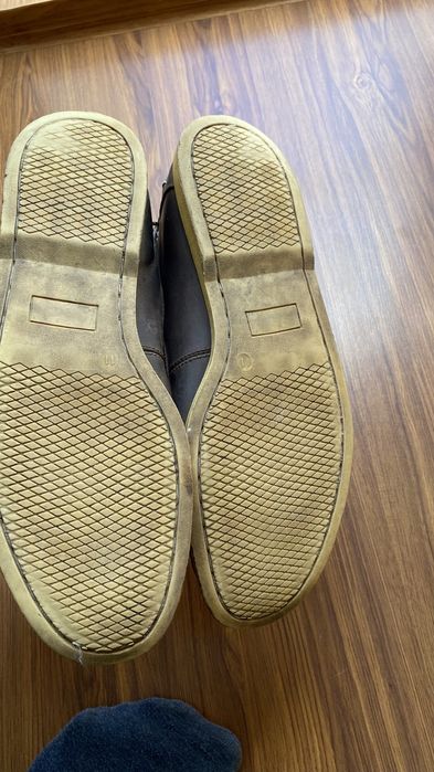 Шкіряні чоловічі капці