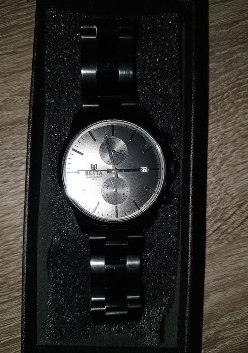 Механические часы Besta Mars Black