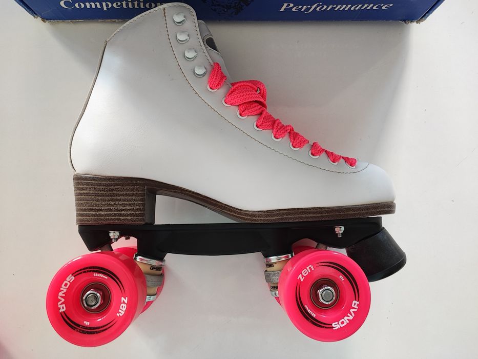 Sprzedam Wrotki RIEDELL model Angel 111 Białe, Rozmiar 8