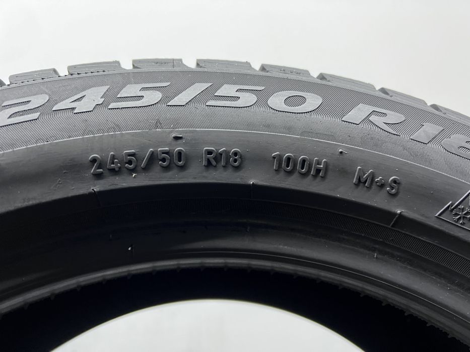 2шт зима 245/50/R18 7мм 2022р Pirelli SottoZero 3 RUNFLAT