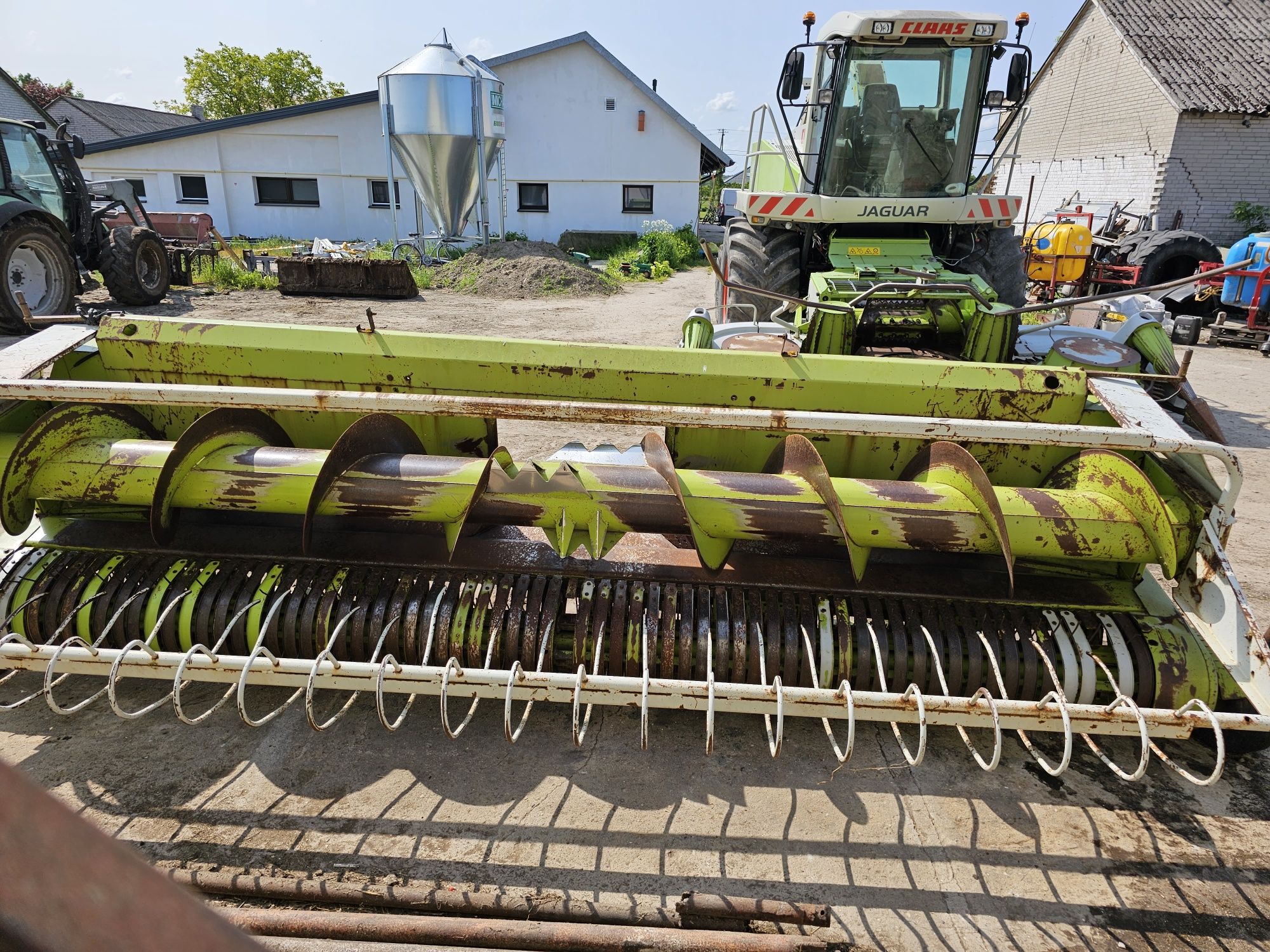 Claas Jaguar 850, nowe walce, stan idealny.