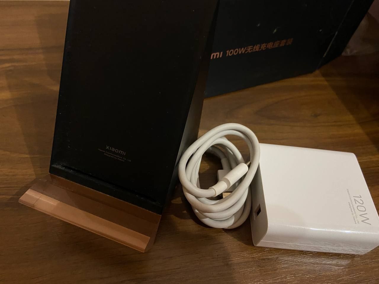 бездротова зарядка база станція wireless charger Xiaomi 100/120w